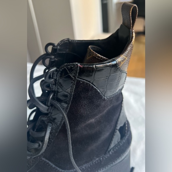Louis Vuitton LV combat boots, size 5.5 - Picture 10 of 13